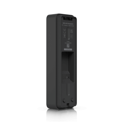 UBIQUITI - UVC Doorbell Lite – Videoportero Compacto 5 MP PoE con Visión Nocturna IR, Audio Bidireccional y Diseño Resistente al Clima, Color Negro