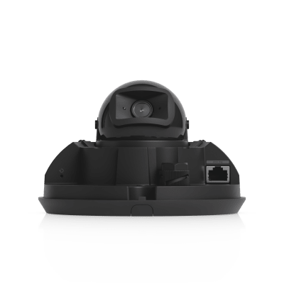 UBIQUITI - UniFi G6 Dome – Cámara 4K Antivandálica y Todo Clima con Sensor de 8 MP (1/1.8”), Motor de IA Multi-TOPS y Visión Nocturna Infrarroja de Largo Alcance, Color Negro