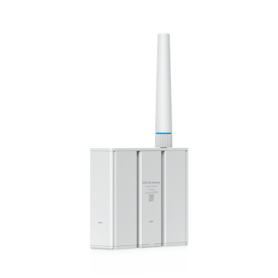 UBIQUITI - Gateway SuperLink Inalámbrico de Largo Alcance y Baja Latencia para Sensores UniFi Protect con Alcance de hasta 2 km, Alimentación PoE/USB-C y Montaje en Pared o Riel DIN