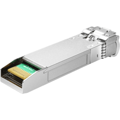 TP-LINK - Transceptor Omada SFP28 / 25GBASE-LR / 1310 nm / Monomodo / LC Dúplex / 10 km / DDM / Hot-Swappable / Bajo Consumo 1.2 W / Compatible MSA