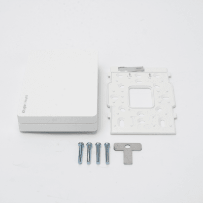 RUIJIE - Punto de Acceso Mesh Wi-Fi 6 para interior en pared, hasta 320 usuarios ideal para Hotelería u Oficina.