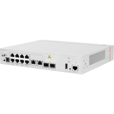 HUAWEI - Controladora de Puntos de Acceso / 10 puertos 10/100/1000 Mbps / 2 puertos 10GE SFP+ / Hotspot 2.0 / Roaming Capa 2 y 3 / Rendimiento 12 Gbps / Soporta 1,024 Puntos de acceso Huawei eKit