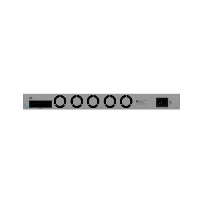 UBIQUITI - Switch Pro XG Aggregation de 25G con 32 puertos SFP28, Capacidad de Switching de 1.6 Tbps, Funciones Layer 3, Respaldo de Energía USP RPS y Etherlighting™.
