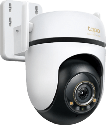 TP-LINK - Cámara IP Wi-Fi 5MP / Visión 360º / Protección IP66 / Audio doble vías / Visión Nocturna en color /  Notificación Push