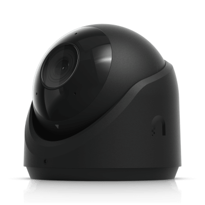 UBIQUITI - Cámara de Seguridad Turret Color Negro / Alimentación PoE/ Resistente a Manipulaciones IK04/ Sensor de Imagen 1/1.8" 8MP/ Ajuste Manual 3 Ejes