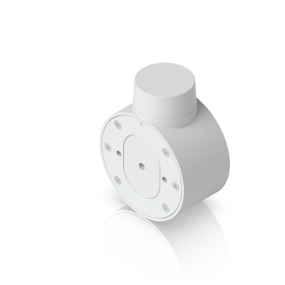 UBIQUITI - Camera Compact Junction Box – Caja de Conexiones Antimanipulación para Cámaras Compactas Dome y Turret Color Blanco