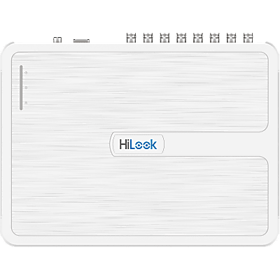 HILOOK BY HIKVISION - DVR 16 Canales TurboHD + 2 Canales IP / 2 Megapíxel (1080p) Lite / Acusense Lite (Evita Falsas Alarmas) / Audio Bidireccional y Coaxitron / 1 Bahía de Disco Duro / H.265+ / Salida de Vídeo Full HD