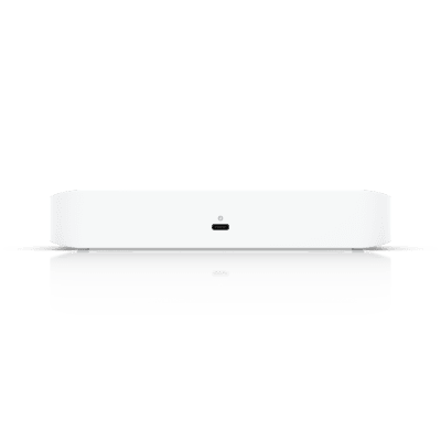 UBIQUITI - USW Flex XG Switch Capa 2, Compacto de 4 Puertos 10GbE, Puede ser Alimentado por un Puerto GbE PoE+ o con un Adaptador 5 Vcc USB-C