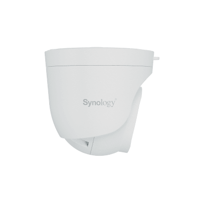 SYNOLOGY - Cámara de Vigilancia TC500 | 5 Megapíxeles (2880x1620) | Lente 2.8 mm (110° H) | Visión Nocturna 30 mts | IP67 | IA para Detección de Personas y Vehículos | Compatible con Surveillance Station | Almacenamiento en mic