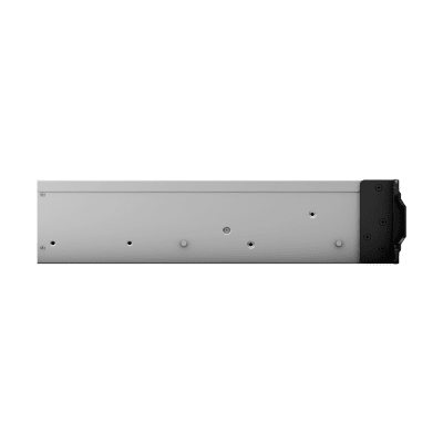 SYNOLOGY - Servidor de Almacenamiento en Red Synology RackStation RS1221RP+ | 8 Bahías | Expandible a 12 Bahías | CPU AMD Ryzen V1500B | 4 GB DDR4 ECC | RAID Soportado | 10/25GbE | Virtualización Certificada | Protección de Datos Integral