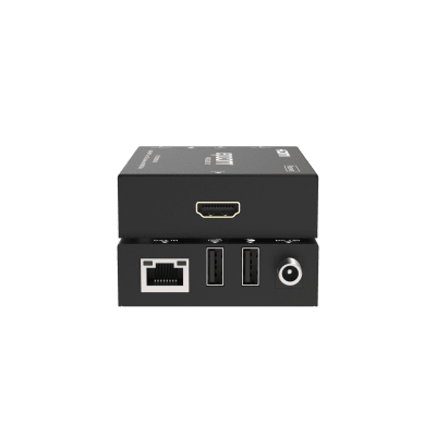 EPCOM PROAUDIO - Extensor HDMI | Soporta KVM | Transmisión hasta 100 m | Cable CAT6 |  1080P@60Hz | Copia EDID automática | Sin compresión ni retraso | PoC