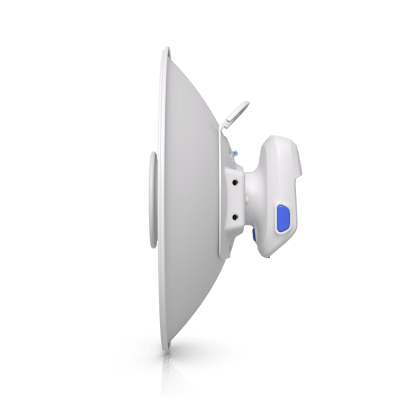 UBIQUITI - UISP Dish Mini – Antena Direccional Tipo Plato de 26 dBi de Ganancia, Banda de Frecuencia de 5150 a 6875 MHz