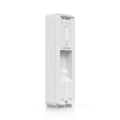 UBIQUITI - UVC Doorbell Lite – Videoportero Compacto 5 MP PoE con Visión Nocturna IR, Audio Bidireccional y Diseño Resistente al Clima, Color Blanco