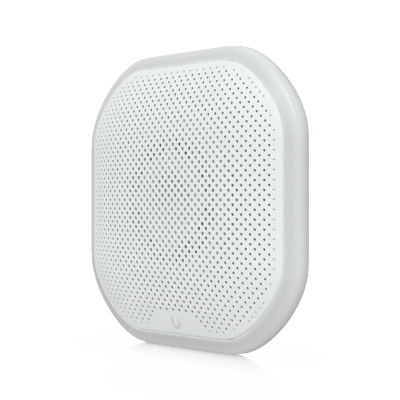 UBIQUITI - Sirena Inalámbrica IP / Alarma 110 dB / LED RGB/W de Emergencia / SuperLink 2 km (1.2 mi) / Alimentación Batería o DC 12-24V / Unifi Protect