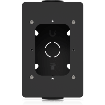 UBIQUITI - Caja de Montaje de Superficie / Aleación de Aluminio / Compatible con Lectores UniFi Access / Oculta Cableado y Caja de Registro / Color Negro