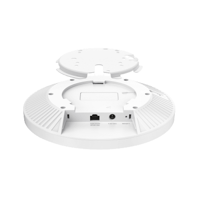 TP-LINK - Punto de Acceso Omada / Wi-Fi 7 BE12000 MU-MIMO 4x4 / 1 Puertos 10/2.5 Gbps / Mesh Omada / Operaciones Multiencale (MLO) / Configuración por Controlador o Stand-Alone / Para Montaje en Techo/pared / Alimentación PoE+