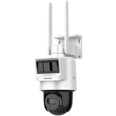 HIKVISION - Kit Solar IP All in One / Doble Detección (Radar + PIR) / PT IP 4 Megapixel / Lente 2.8 mm / Panel Solar / Batería de Respaldo de Litio 90Wh (Hasta 2 días) / Conexión 4G / Audio de Dos Vías / Accesorios de Inst. / Direc