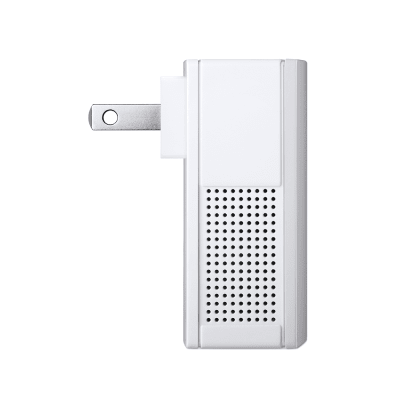 TP-LINK - Kit Adaptador Powerline Ethernet, tecnologia HomePlug AV, 500Mbps, Plug and Play, hasta 300 M dentro de casa, 1 Puerto 10/100 Mbps y tamaño ultra compacto