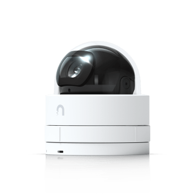 UBIQUITI - Cámara IP UniFi G5 Domo Ultra, de bajo perfil para interior, 2K (4MPX), ángulo amplio 102.4°, visión nocturna IR hasta 20 mts, detección de eventos, para pared o techo