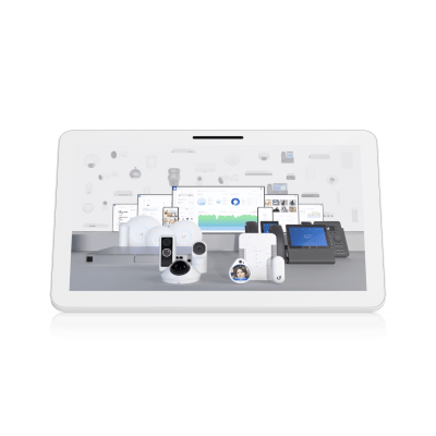 UBIQUITI - UniFi Connect UC-Display – Pantalla Interactiva de 21.5” FHD para Digital Signage Centralizado, con Multi-Touch Capacitivo, PoE++, Procesador Octa-Core ARM Cortex-A53 de 2.2 GHz y Montaje VESA