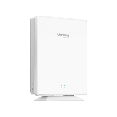 TP-LINK - Access Point Wi-Fi 6 GPON Desktop / AX1800 1.8 Gbps / 4 Puertos Gigabit + 1 FXS / Gestión Omada Unificada / Cobertura 140 m² (1500 ft²) / Hasta 120 Clientes / MU-MIMO 2x2 / OFDMA