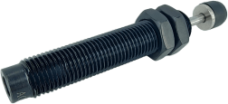 TITAN-AUTOMATION - Amortiguador Industrial NTA-AC1412-2 / Autocompensación / Roscado M14x1.5 / Carrera 12 mm / Alta Precisión / Aplicaciones Industriales Pesadas