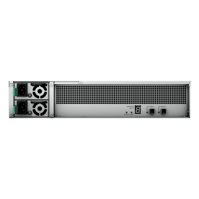 SYNOLOGY - Unidad de Expansión / 12 Bahías SAS/SATA / 3.5" o 2.5" / Diseño Redundante / Chasis Rack 2U / SAS In/Out