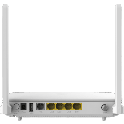 HUAWEI - ONT GPON OptiXstar WiFi6 con 4 puertos GE + 1 POTS + 1 CATV, conector SC/APC