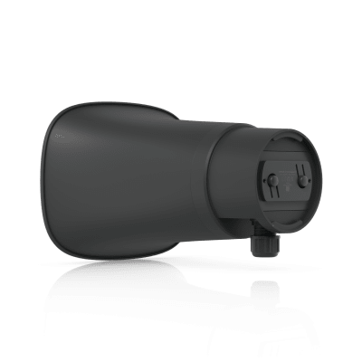 UBIQUITI - UniFi Protect AI Horn Speaker, Altavoz IP 120 dB, PoE+, Alerta AI Avanzada, Montaje Pared, Esquina y Poste, IP66, Color Negro