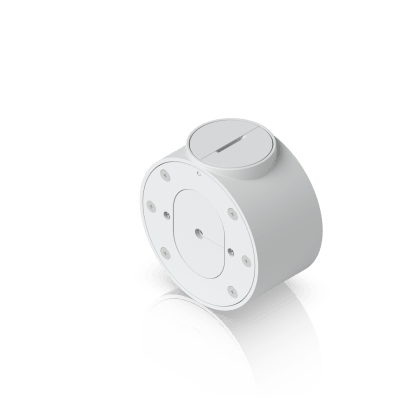 UBIQUITI - Camera Compact Junction Box – Caja de Conexiones Antimanipulación para Cámaras Compactas Dome y Turret Color Blanco