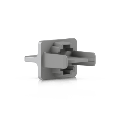 UBIQUITI - Cubierta Protectora RJ45 para Puertos Ethernet, Instalación Fácil, Acabado Estético para Equipos Rack UniFi, Paquete con 24 Piezas