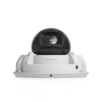 UBIQUITI - UniFi Protect G6 Pro Dome – Cámara 4K PoE+ Antivandálica y Todo Clima con Motor de IA Multi-TOPS, Zoom Óptico 2.36× y Sensor CMOS 1/1.2 y Visión Noctura IR de Largo Alcance