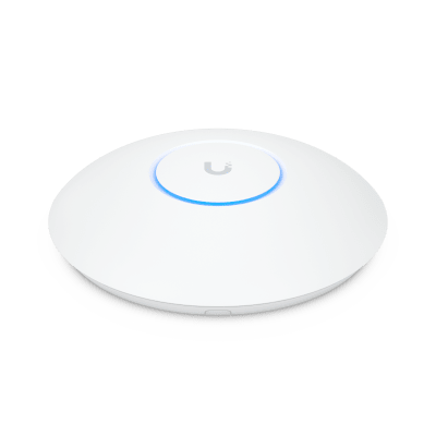UBIQUITI - Access Point UniFi WiFi 7 Pro / Soporta 6 GHz / para Interior en Techo o Pared / 6 streams / MU-MIMO 2x2 en cada banda (2.4/5/6 GHz) / Multi-Link Operation /  Puerto 2.5 GbE. NO incluye POE+