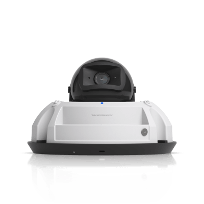 UBIQUITI - UniFi G6 Dome – Cámara 4K Antivandálica y Todo Clima con Sensor de 8 MP (1/1.8”), Motor de IA Multi-TOPS y Visión Nocturna Infrarroja de Largo Alcance