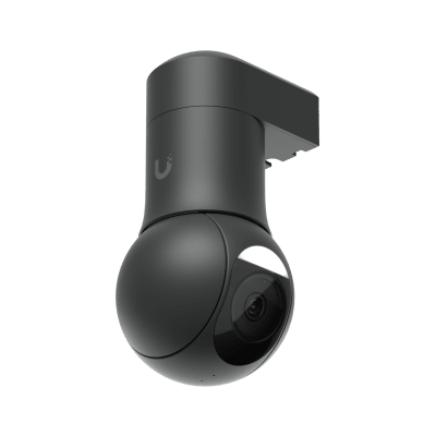 UBIQUITI - Camara UniFi G5 PTZ Resolución 2K (4MPX), Control de Giro e Inclinación, Zoom Óptico 2X, Visión Noctura IR 20 m, Apta para Exterior, PoE+, Color Negro