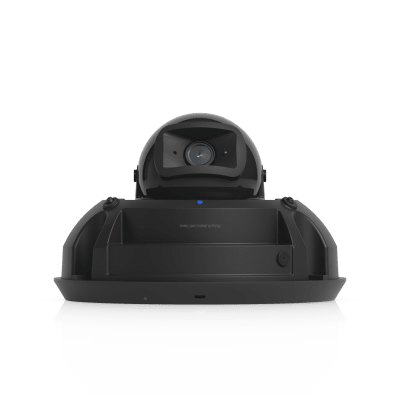 UBIQUITI - UniFi G6 Dome – Cámara 4K Antivandálica y Todo Clima con Sensor de 8 MP (1/1.8”), Motor de IA Multi-TOPS y Visión Nocturna Infrarroja de Largo Alcance, Color Negro