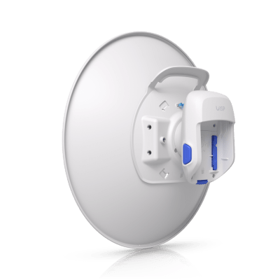 UBIQUITI - UISP Dish Mini – Antena Direccional Tipo Plato de 26 dBi de Ganancia, Banda de Frecuencia de 5150 a 6875 MHz