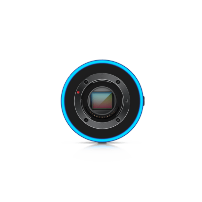 UBIQUITI - UniFi Protect AI DSLR Long Distance – Cámara 4K PoE+ para Interior/Exterior con Sensor de Alta Sensibilidad, Lente Fija de larga distancia de 45 mm y Analítica Avanzada por IA