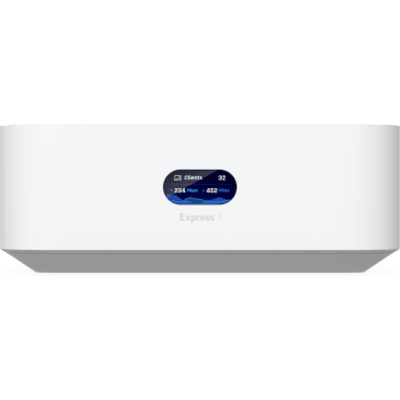 UBIQUITI - Sistema Wi-Fi 7 Mesh / 3 Unidades / Cobertura 487 m² (5,250 ft²) / Gateway Cloud con WAN 10GbE / 6 GHz hasta 5.7 Gbps / 300 Clientes