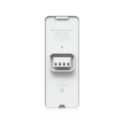 UBIQUITI - Lector Retrofit OSDP para Interior y Exterior con Soporte para Tarjeta NFC, Compatible con UniFi Retrofit Hub y Cableado Existente