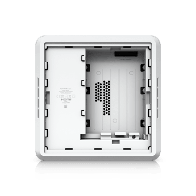 UBIQUITI - UniFi Protect UNVR-Instant – Grabador de Video en Red con Soporte para HDD de 3.5”, Switch PoE Integrado de 6 Puertos GbE (40W) y Puerto HDMI Viewport