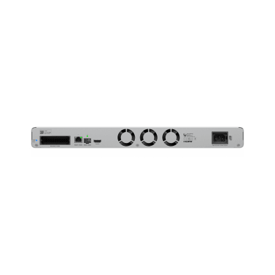 UBIQUITI - UNVR G2 UniFi Protect 1U con 4 Bahías para Discos Duros, Soporte para hasta 60 Cámaras HD, 50 Cámaras 2K o 30 Cámaras 4K, Puerto 10G SFP+ y 2.5GbE, Análisis Edge-AI Integrado