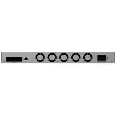UBIQUITI - Cloud Gateway Empresarial / IDS/IPS 25 Gbps / 750+ Dispositivos / 8 Puertos 10GbE / WAN 25G SFP28 / 2 Bahías NVR 3.5" / Multi-WAN 8 Enlaces / Rack 1U