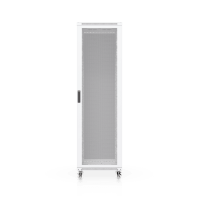 UBIQUITI - UACC Rack Cabinet 42U (600 × 800 mm) – Gabinete de Piso Totalmente Ensamblado con Ventiladores Integrados, Paneles Removibles, Ruedas con Seguro y Puerta Frontal Perforada para Óptimo Flujo de Aire