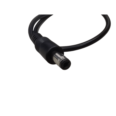 EPCOM POWERLINE - Cable con Conector Macho (Pigtail)  | Forro negro | Alimentación para Vcc con Puntas Libres / Polarizado / Largo 22 cm (8.66 Pulgadas) / Calibre 22AWG.