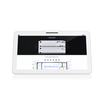 UBIQUITI - UniFi Connect UC-Display – Pantalla Interactiva de 21.5” FHD para Digital Signage Centralizado, con Multi-Touch Capacitivo, PoE++, Procesador Octa-Core ARM Cortex-A53 de 2.2 GHz y Montaje VESA