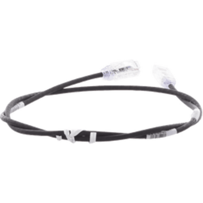 PANDUIT - Cable de Parcheo TX6, UTP Cat6, Diámetro Reducido (28AWG), Color Negro, 2 ft.
