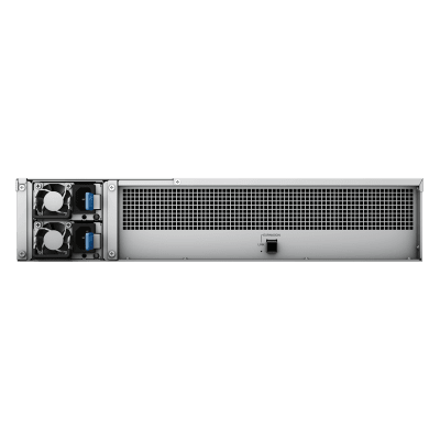 SYNOLOGY - Unidad de Expansión NAS / 12 Bahías SATA / HDD SSD 3.5" o 2.5" / Fuente Redundante / Plug-and-Play / Alta Disponibilidad