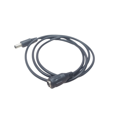 EPCOM POWERLINE - Cable con Conector Macho  ahembra (Pigtail) | Forro negro |  Alimentación para Vcc | Polarizado | Largo 1 metro | Calibre 22AWG.