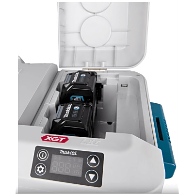 MAKITA - Hielera Térmica inalámbrica de 20L, Frio de 10° a -10°C, Caliente de 30 a 60°C,